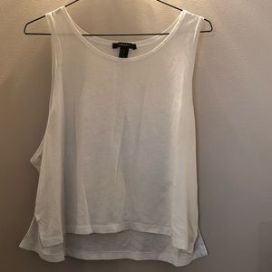 Off white tank top